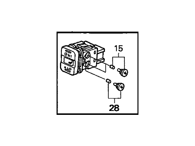 Honda Pilot Seat Heater Switch - 38135-S9V-C01ZA