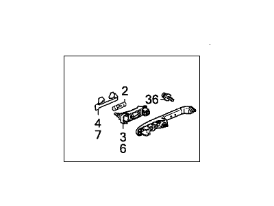 Honda 83240-S9V-A21ZD Grab Rail Assy., R. *G50L* (LIGHT FERN)