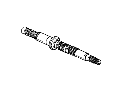 Honda 23230-RGR-000 Shaft, Secondary