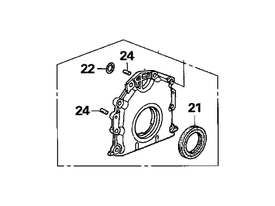 Honda 11300-P8A-A00 Case Assy., Oil Seal