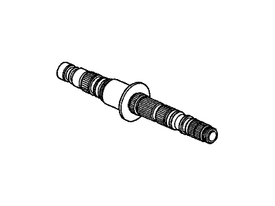 Honda 23230-RJB-E00 Shaft, Secondary