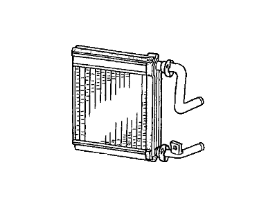 Honda 79110-S0X-A01 Core, Heater