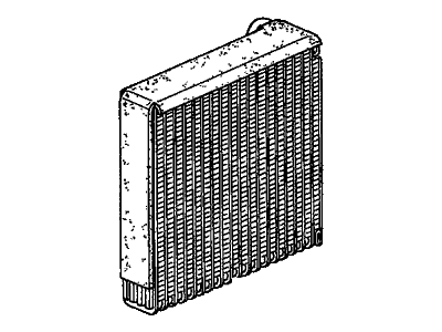 Honda 80210-S0X-A01 Evaporator Assembly