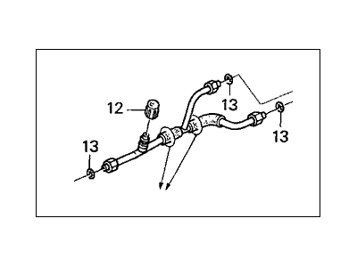 Honda 80321-S3V-A01 Pipe, Suction