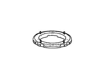 Honda 51402-S0X-A01 Rubber, Front Spring Mounting