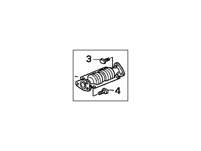 Honda 18160-PGK-L00 Converter