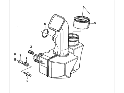 Honda 17235-PVF-A00 Inlet Assembly, Air