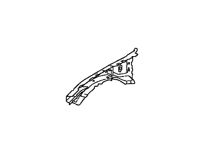 Honda 60610-TA5-A00ZZ Member, R. FR. Wheelhouse (Upper)