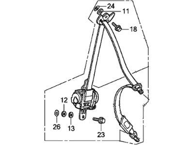 Honda 04814-TA5-A01ZA Outer Set, *Type A*