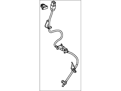 Honda 57455-TA0-A01 Sensor Assembly, Left Front