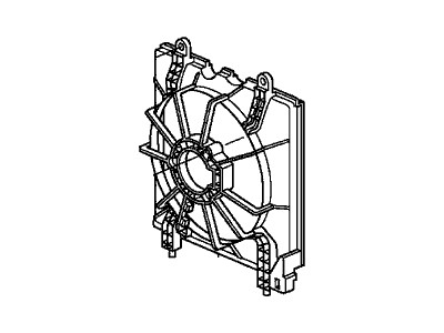 Honda 19015-R40-A02 Shroud