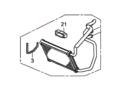 2012 Honda Accord Heater Core - 79115-TA5-A41