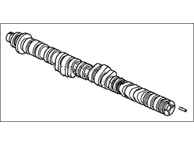 Honda 14110-R44-A00 Camshaft Complete, In