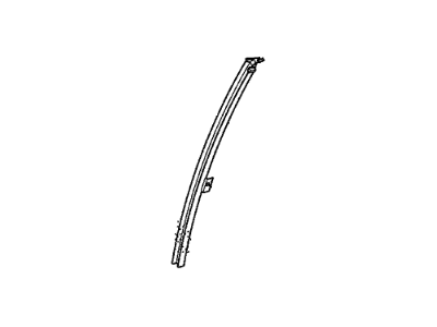 Honda 72731-TA0-A01 Sash, R. RR. Door Quarter