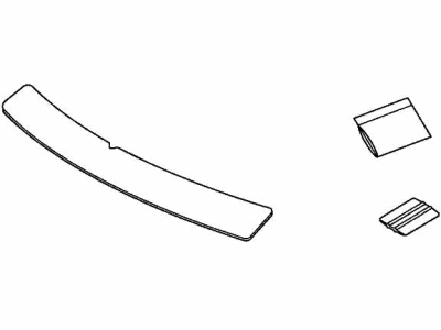 Honda 08P48-TA0-101 Rear Bumper Protectr