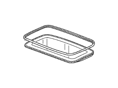 Honda 70200-TA0-A11 Glass Assembly, Roof