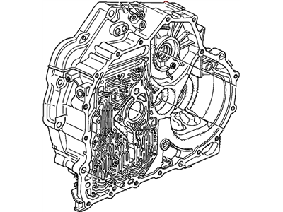 Honda 21111-R90-315 Case, Torque Converter