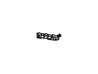 Honda 71193-TA0-A00 Spacer, R. FR. Bumper