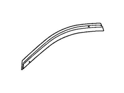 Honda 08R04-TA0-1M002 Visor, L. FR. Door