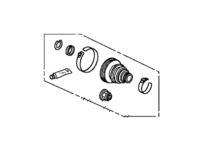 Honda 44017-TA1-A01 Boot Set, Inboard
