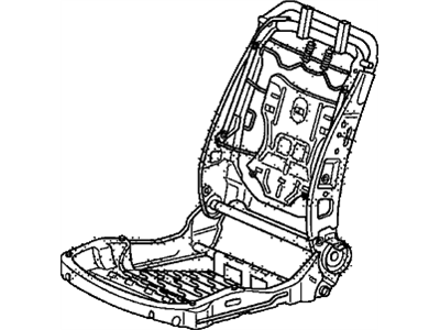 Honda 81136-TA0-A42 Frame, R. FR. Seat