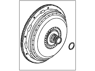 2011 Honda Accord Torque Converter - 26000-R41-315