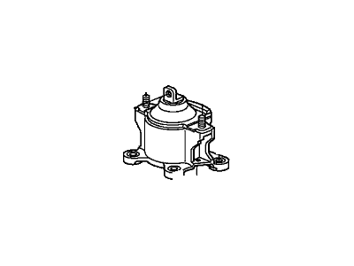 Honda 50830-TA0-A12 Rubber Assy., FR. Engine Mounting