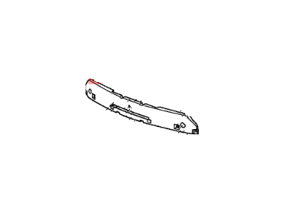 Honda 71172-TA0-K00 Box, FR. Bumper Beam