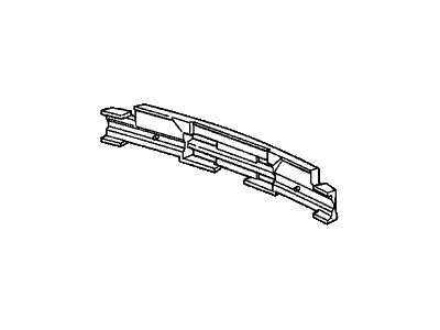 Honda 71570-TA0-A00 Absorber, RR. Bumper