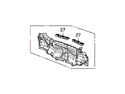 Honda 66100-TA5-A00ZZ Panel, RR.