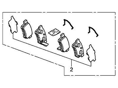 Honda 43022-TA0-A81