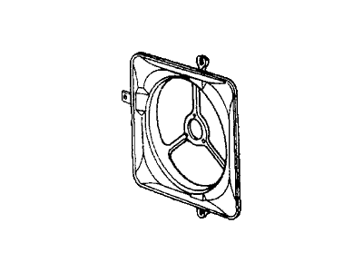 Honda 19015-PE1-682 Shroud (Denso)