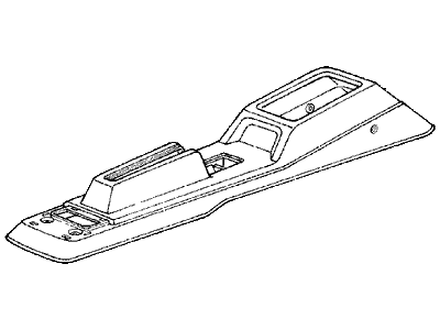 Honda 77701-SB2-000ZA Console, Center *B32L* (DEW BLUE)