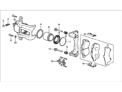 Honda 45230-SB2-676