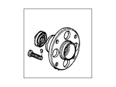 1984 Honda CRX Wheel Bearing - 42200-SB2-008