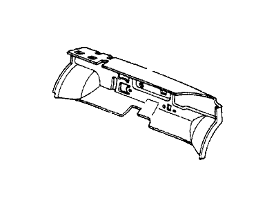 Honda 65841-SB2-670 Insulator, Dashboard (Lower)