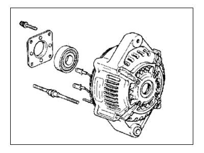 Honda 31109-PE1-661 Frame Assembly, Drive End