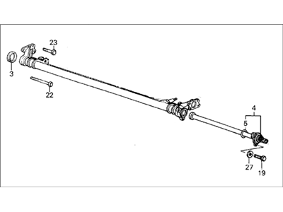 1986 Honda CRX Axle Beam - 42100-SB2-605