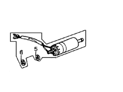 Honda 16700-PE7-315 Pump Assembly, Fuel (Denso)