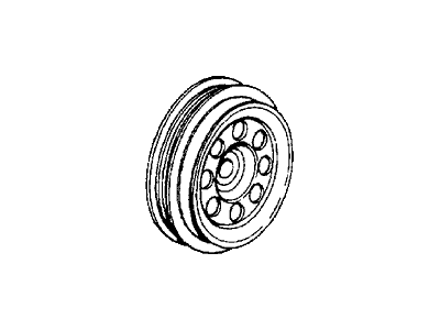 Honda CRX Harmonic Balancer - 38921-PE1-711