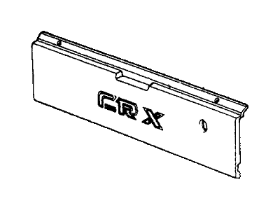 Honda 83200-SB2-680 Garnish, RR. Panel