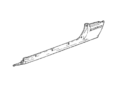 Honda 70319-SB2-902ZZ Garnish, R. Side Sill