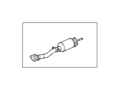 1985 Honda CRX Catalytic Converter - 18160-PE7-662