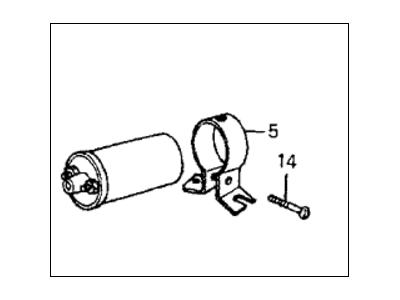 1987 Honda CRX Ignition Coil - 30502-PE1-731