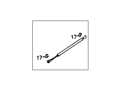1987 Honda CRX Lift Support - 85270-SB2-013