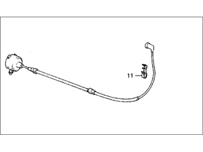 Honda 32723-PE1-730 Wire, Ignition Center