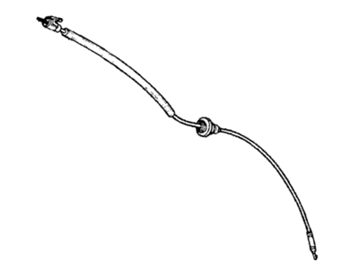 Honda CRX Speedometer Cable - 37230-SB2-671