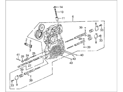 1986 Honda CRX Valve Body - 27000-PH0-682