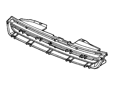 1994 Honda Accord Grille - 75101-SV4-003