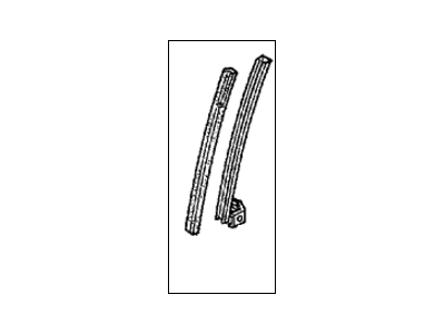Honda 72266-SV2-000 Sash Assy., L. Door Center (Lower)